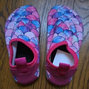 Toddler Sz 8 Mermaid Swim Shoes NEW